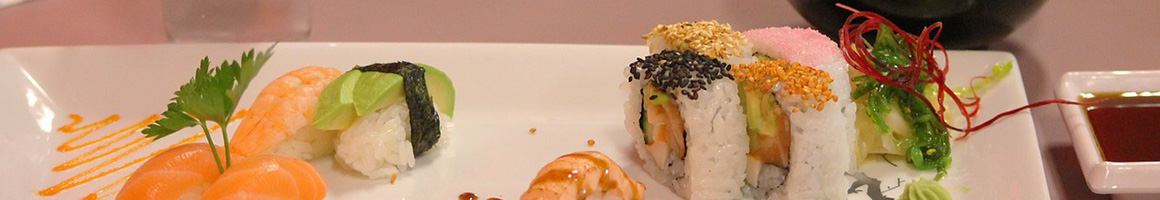 Eating Japanese at Harusaki restaurant in Burlington, NC.